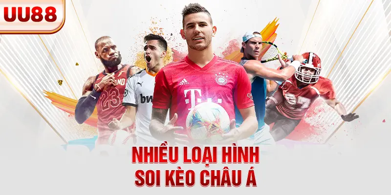 Nhiều loại hình soi kèo châu Á